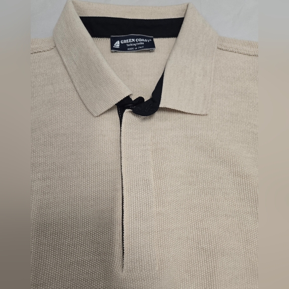 NWT Geen Coast Mens Pullover Sweater MADE IN ITALY Sz 54 - Picture 7 of 14